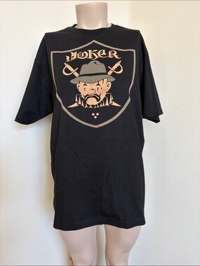 Joker | Black Men's Crew Neck T-Shirt XL